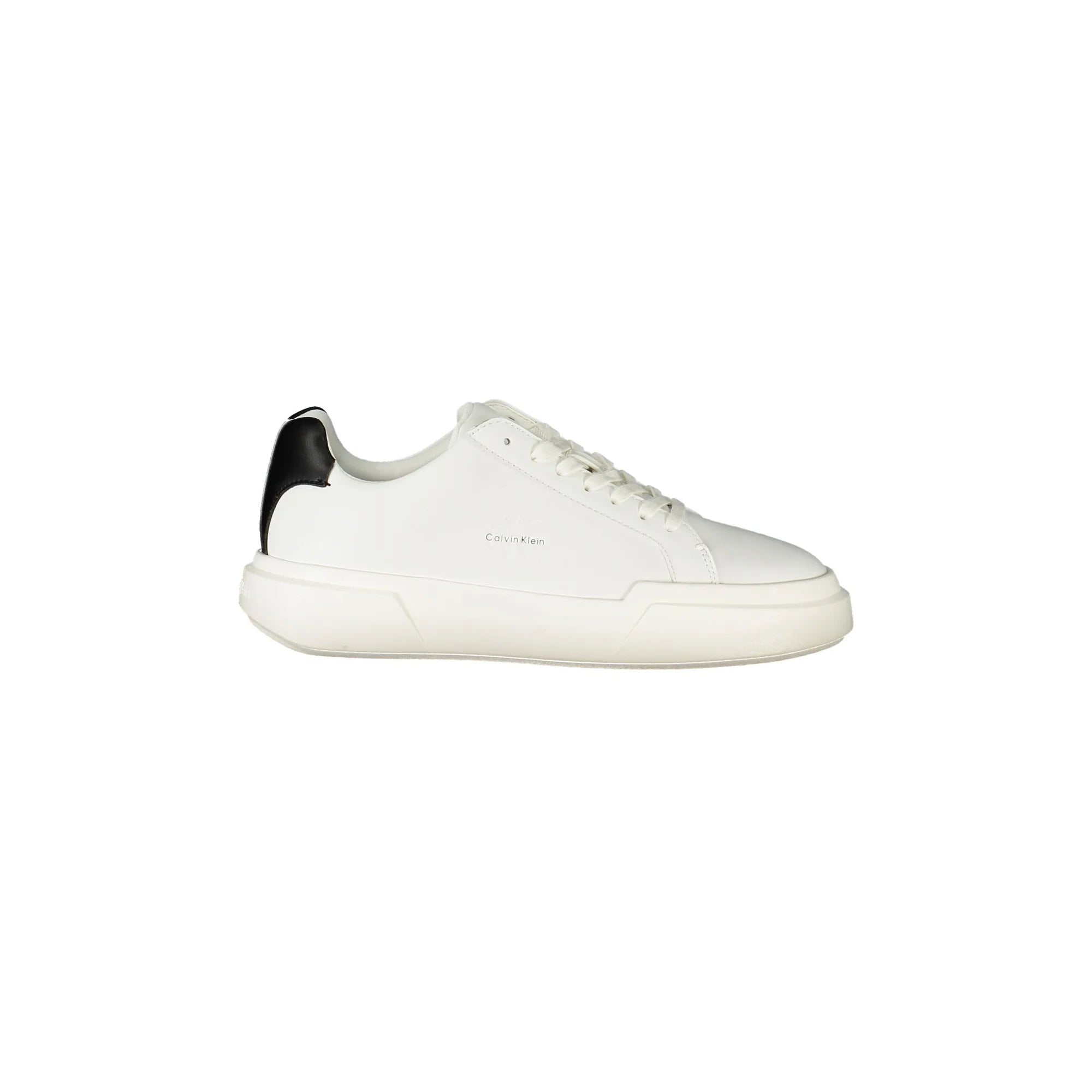 CALVIN KLEIN Sneakers Donna Bianche con Lacci e Dettagli in Nero Bianco - foto prodotto